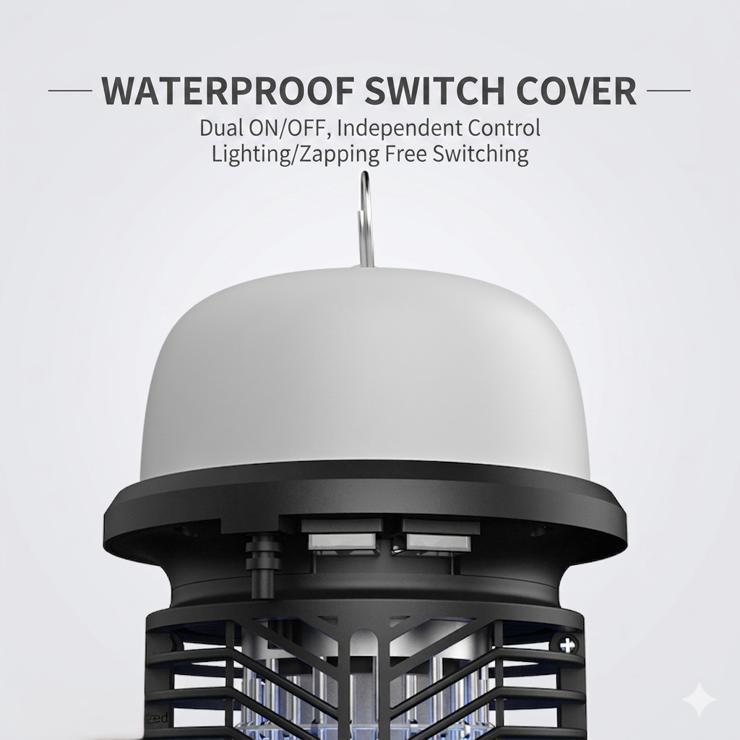 Independent LED Ambient Lighting for Elegant Patio Atmosphere