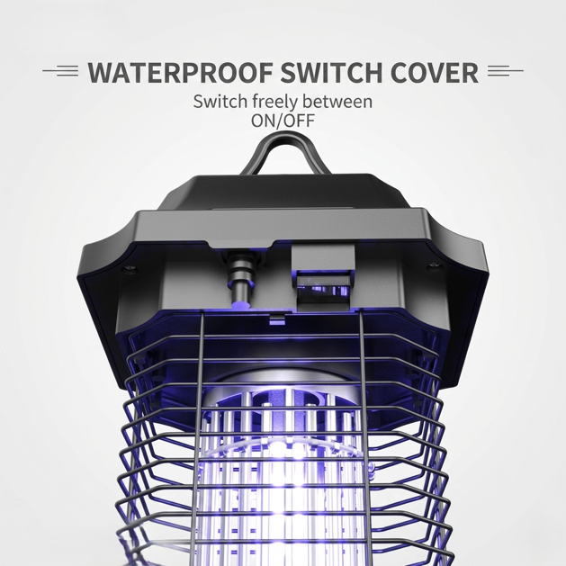 Kolma Professional 365nm+395nm UV Mosquito Trap - High-Efficiency Insect Killer for Commercial Use