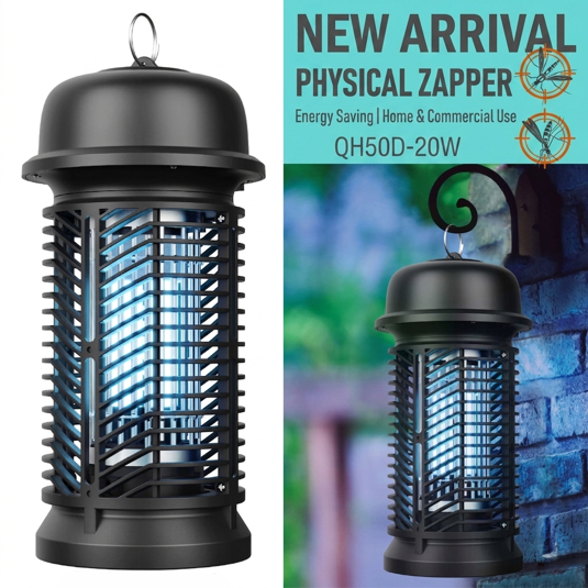 Contemporary 20W Insect Killer for Designer Patios and High-End Gardens