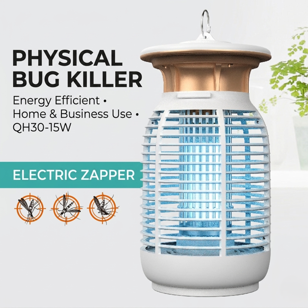 QH30-15W Premium White Vase-Design Insect Killer for Modern Decor