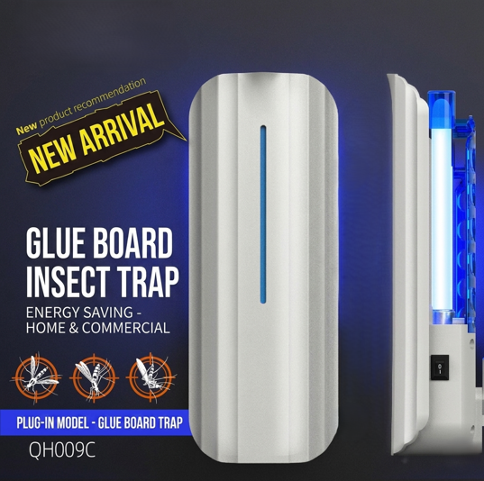 KOLMA Professional 9W Silent Glue Trap Insect Killer (QH009C) UV mosquito trap image