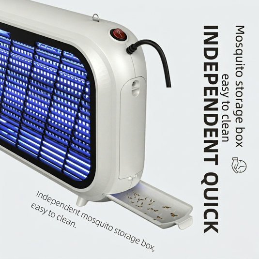 Portable Commercial Bug Zapper with Handle - Ergonomic Design for Easy Mobility